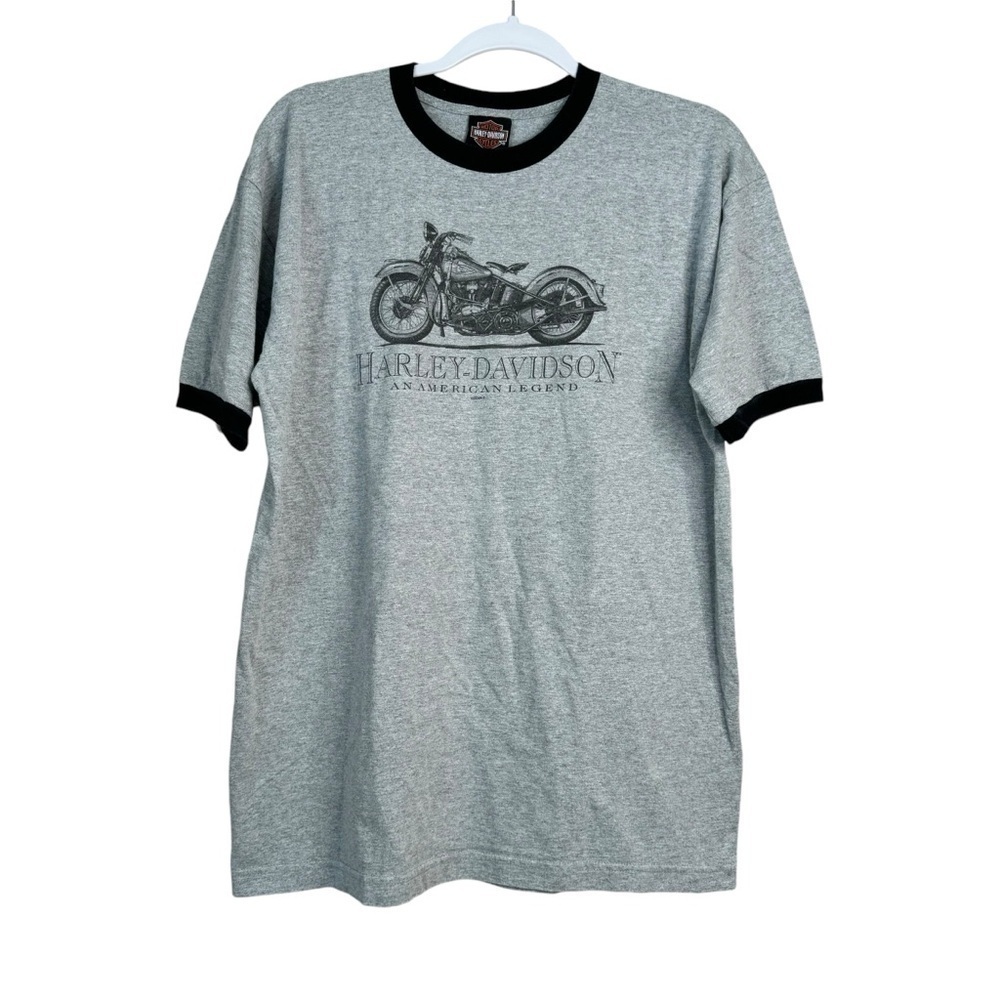 Vintage HARLEY DAVIDSON MOTORCYCLES T Shirt 2004 SIZE LARGE Lakeville MN